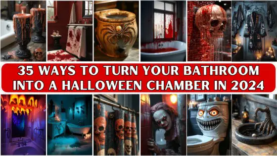 Turn Your Bathroom into a Halloween Chamber