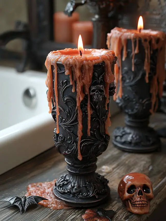 Turn Your Bathroom into a Halloween Chamber