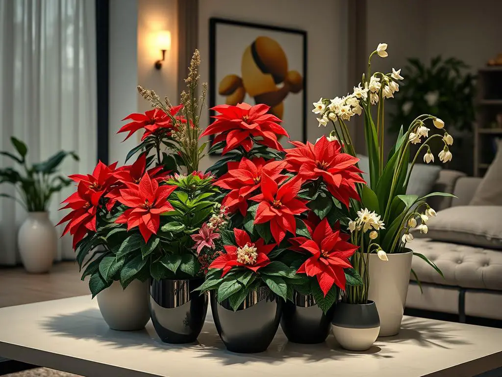 Winter-blooming plants for indoor spaces