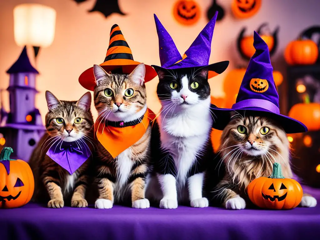 cat-friendly Halloween party ideas