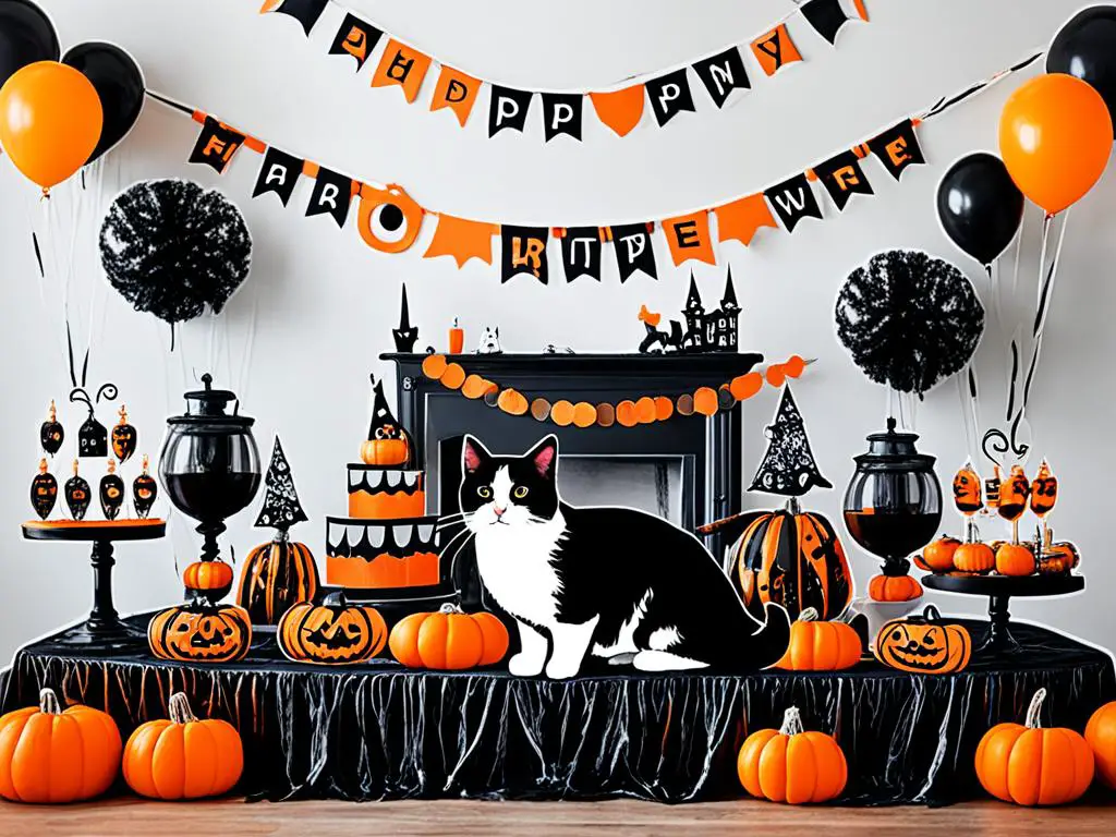 cat-friendly party decorations