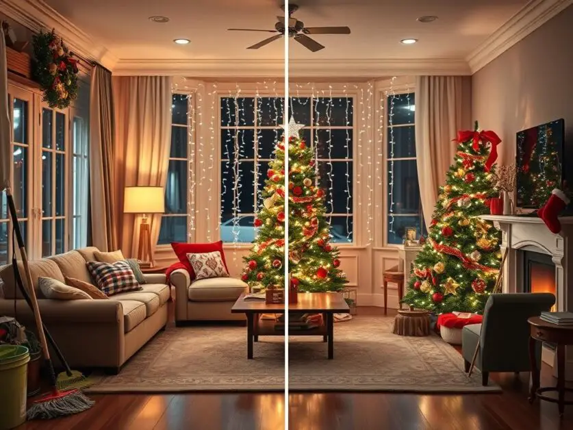 Cleaning Services Before and After Christmas