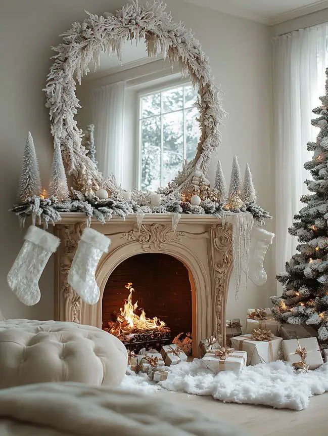 Mirror Decorating Ideas for Christmas