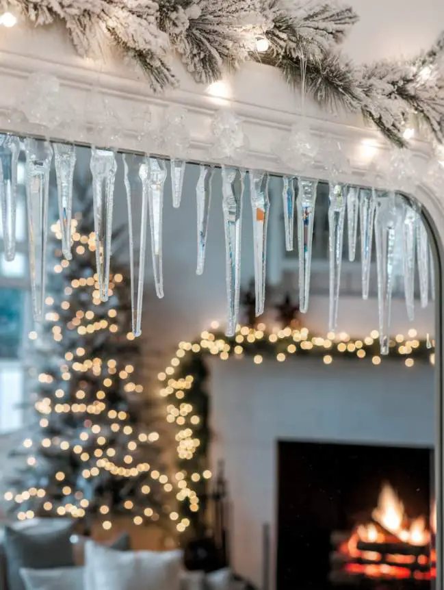 Mirror Decorating Ideas for Christmas