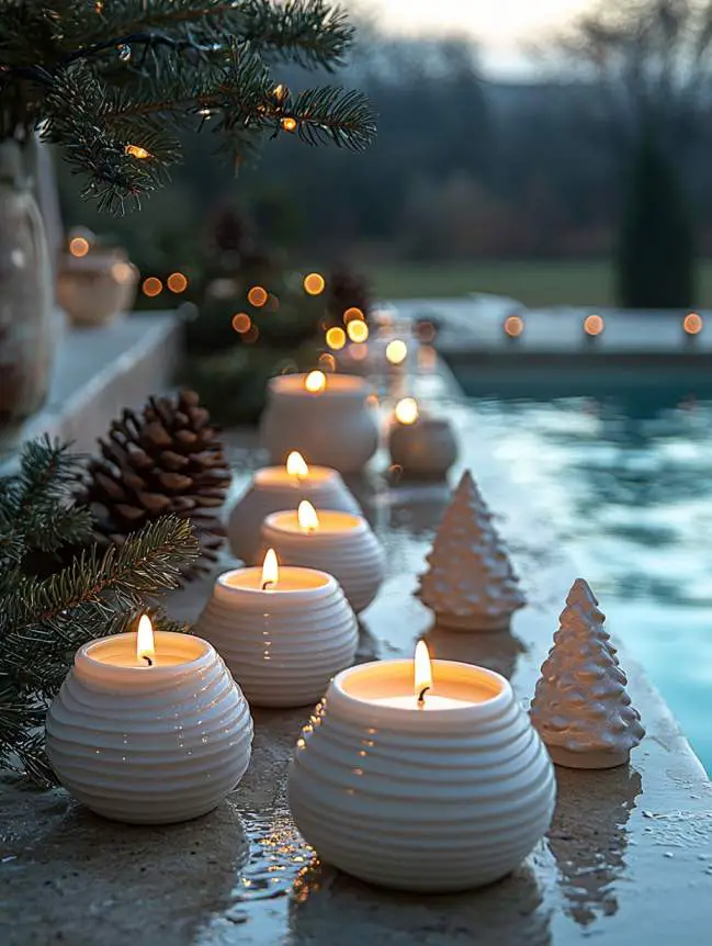 Swimming Pool Decoration Ideas for Christmas