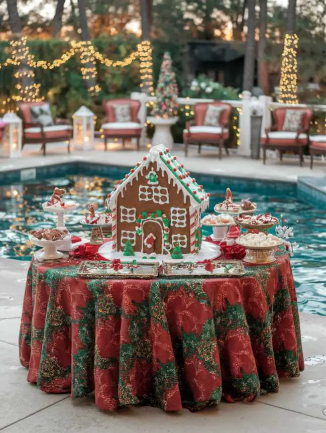 Swimming Pool Decoration Ideas for Christmas