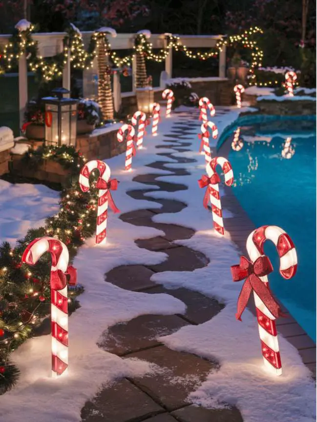 Swimming Pool Decoration Ideas for Christmas