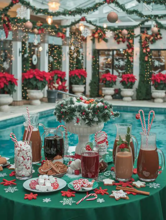 Swimming Pool Decoration Ideas for Christmas