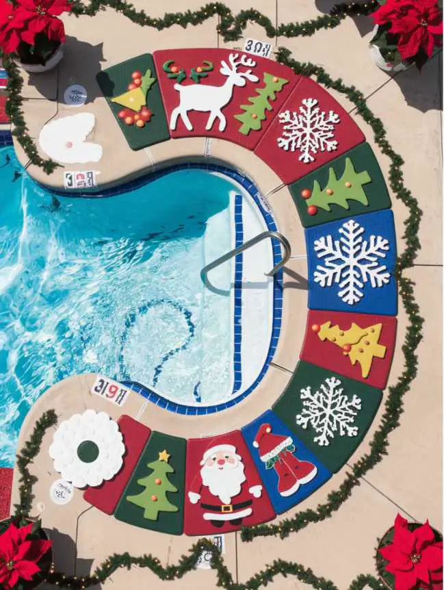 Swimming Pool Decoration Ideas for Christmas