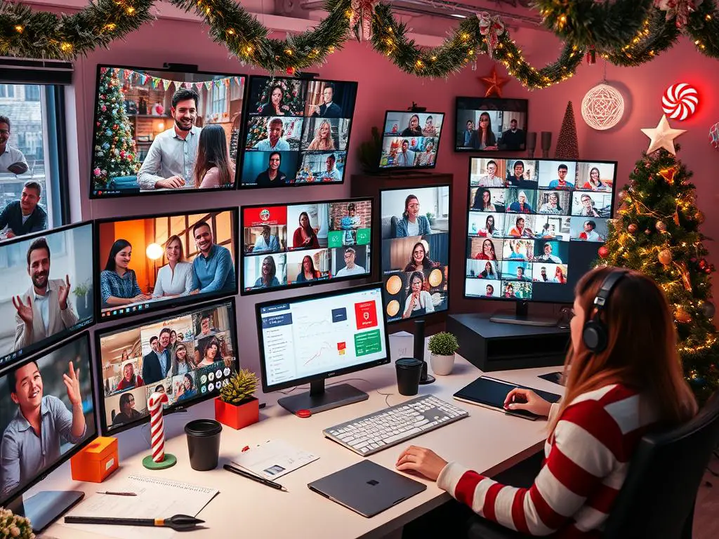 Virtual Christmas Party Planners scaling their business