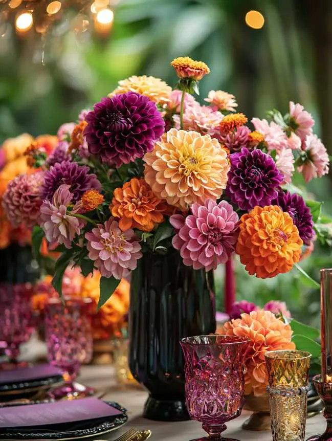 Wedding Centerpieces Fall Flower Arrangements Ideas