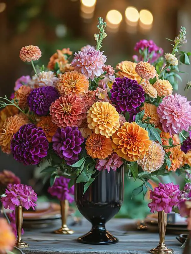 Wedding Centerpieces Fall Flower Arrangements Ideas