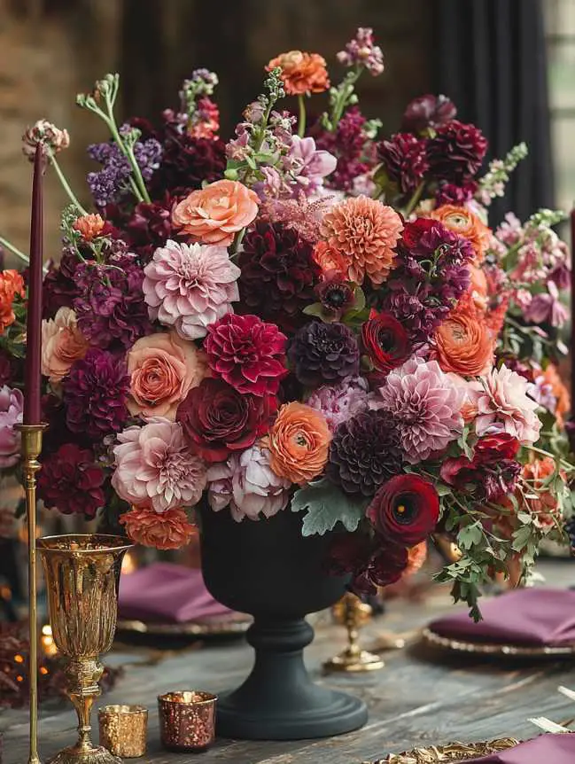 Wedding Centerpieces Fall Flower Arrangements Ideas