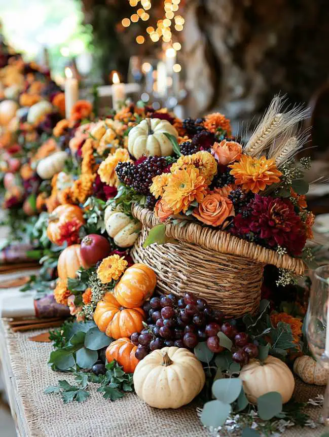 Wedding Centerpieces Fall Flower Arrangements Ideas