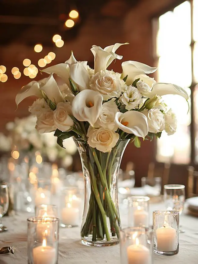 Wedding Centerpieces Fall Flower Arrangements Ideas