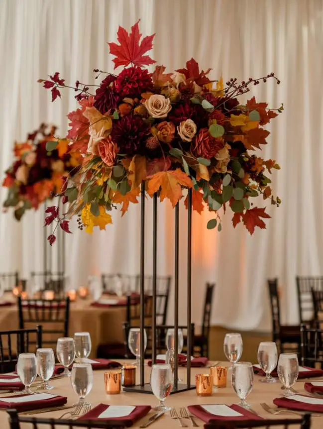 Wedding Centerpieces Fall Flower Arrangements Ideas