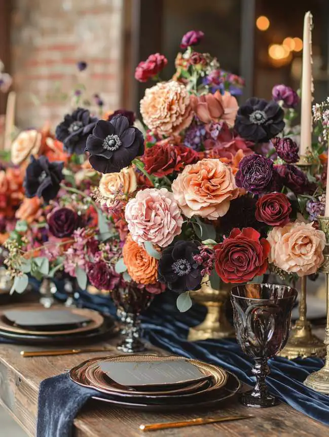 Wedding Centerpieces Fall Flower Arrangements Ideas