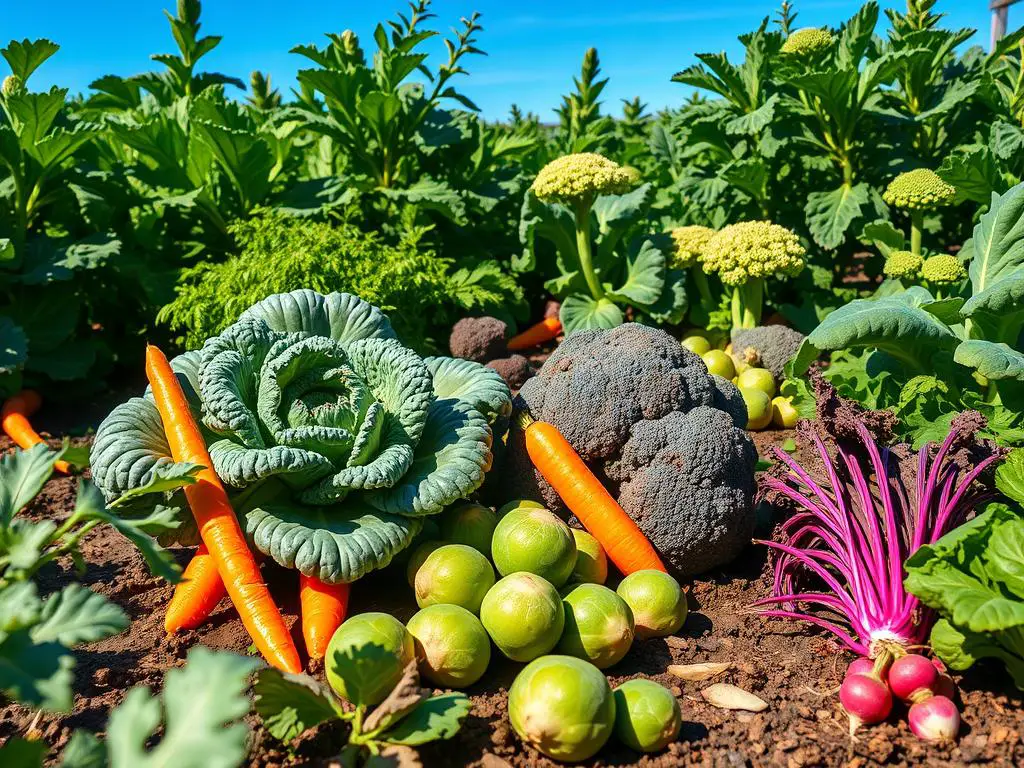 best winter vegetables for California