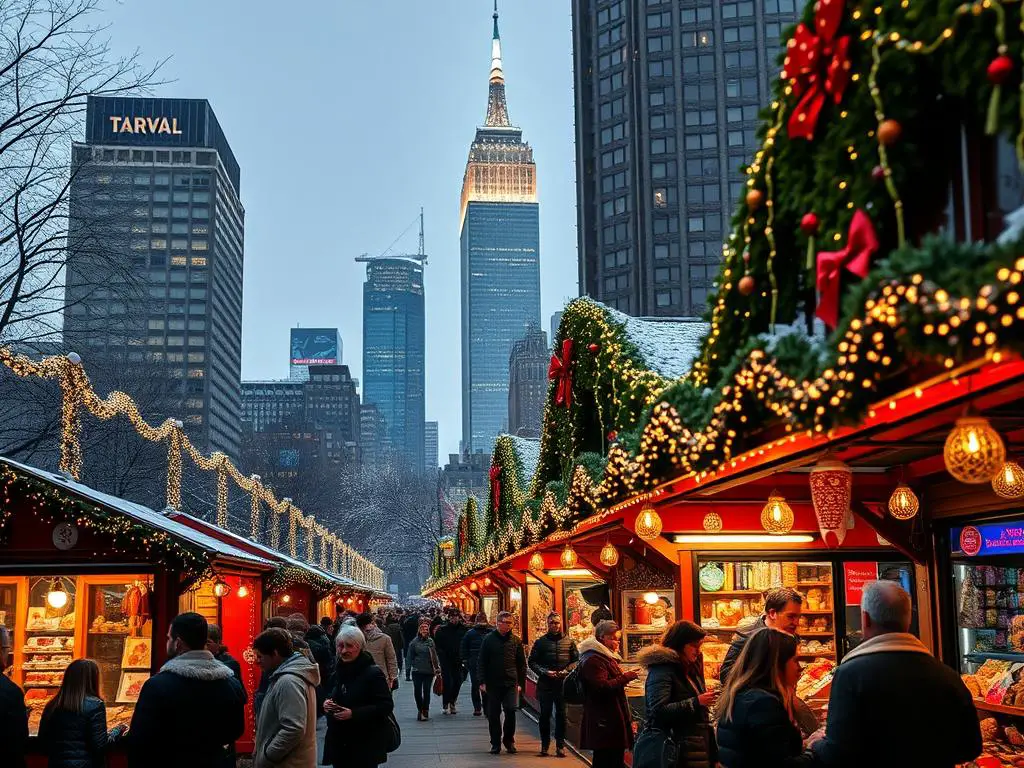 holiday markets in NYC