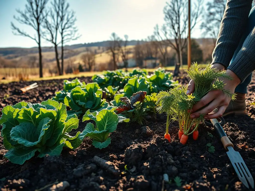 planting winter vegetables in Georgia