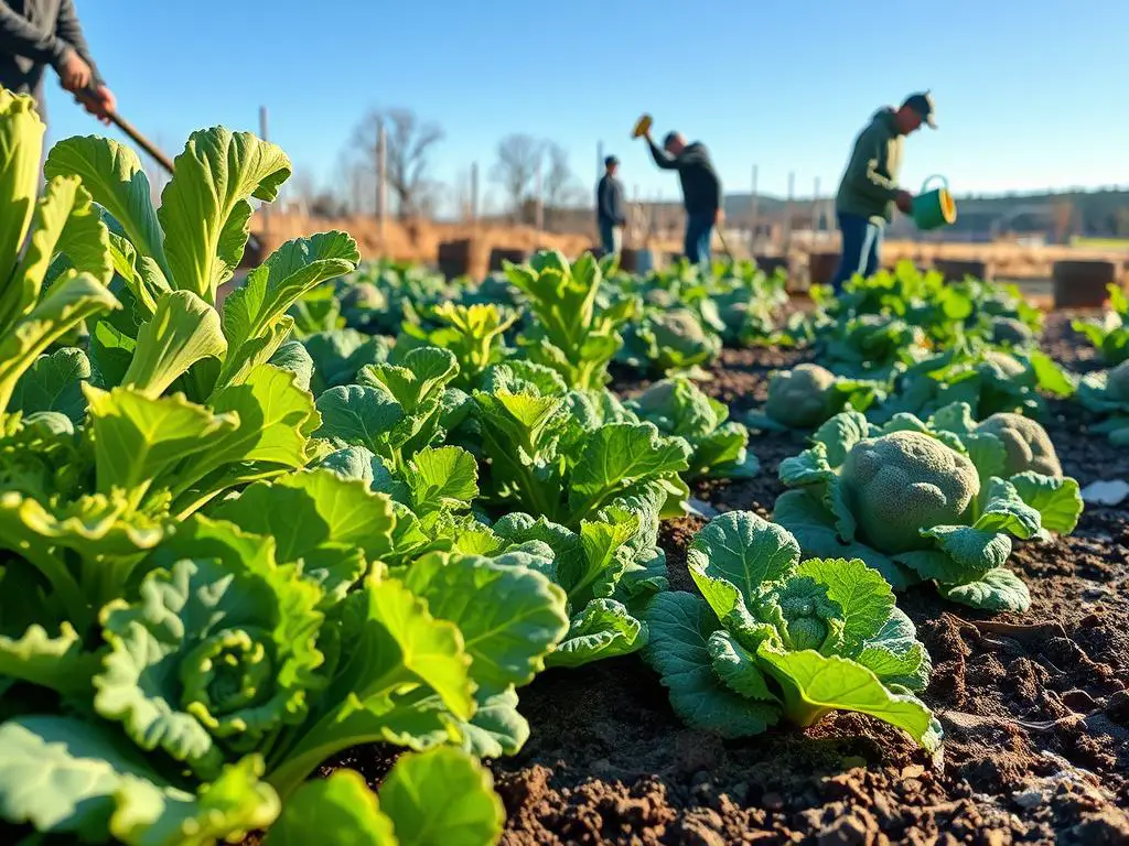 winter garden maintenance