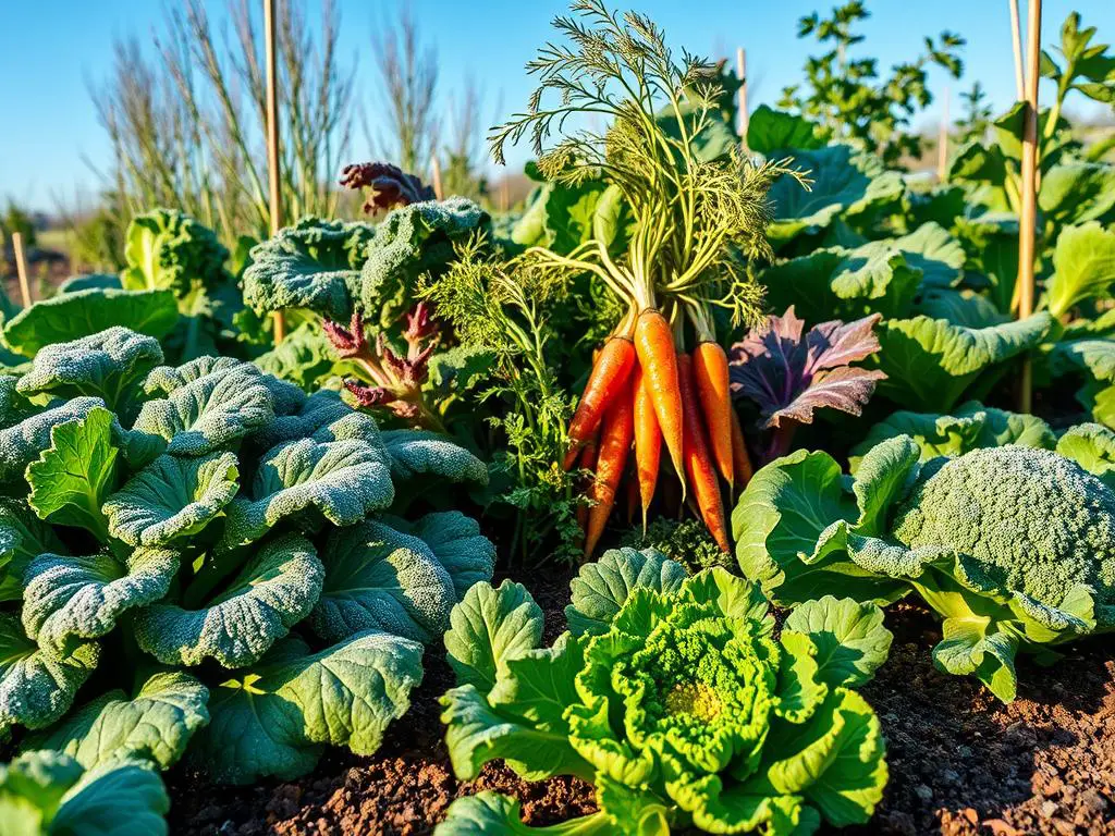 winter vegetables to grow in Georgia