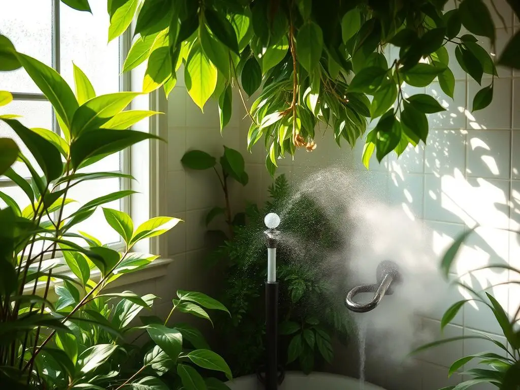 Air purification in bathroom