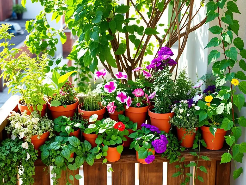 Container gardening for small spaces