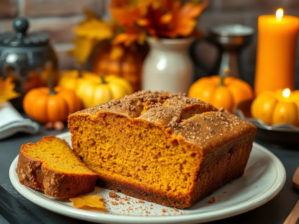 Eggless pumpkin bread as a fall favorite