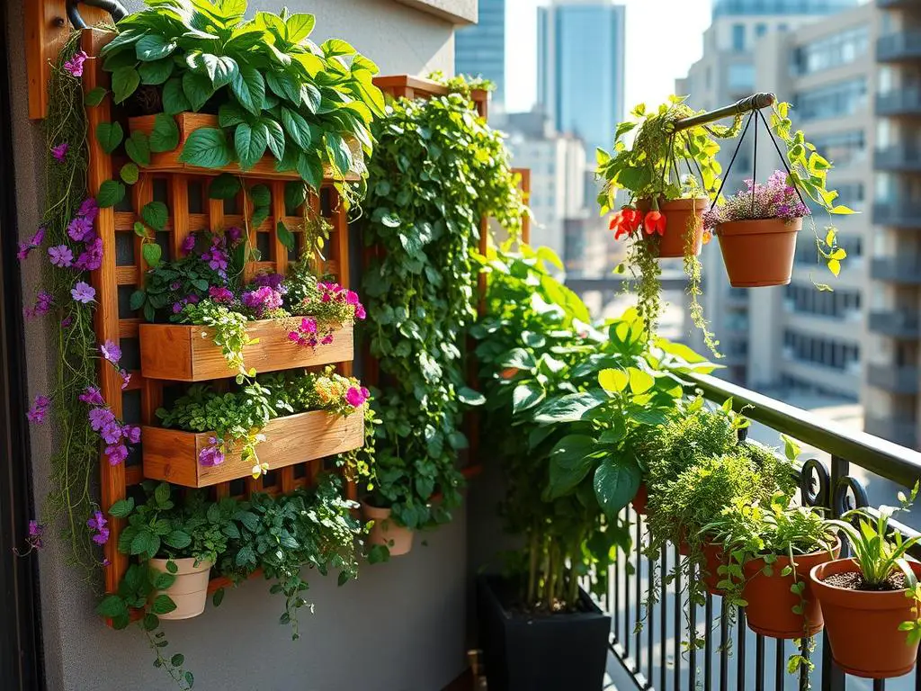 Vertical gardening techniques