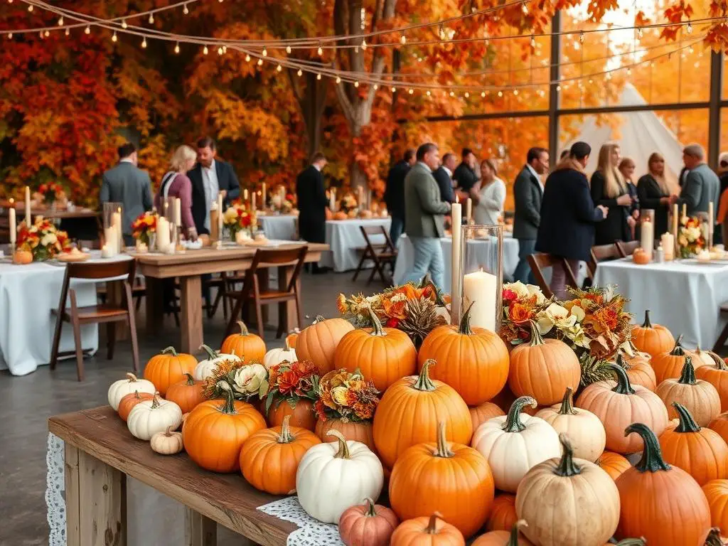 pumpkin themed bridal shower