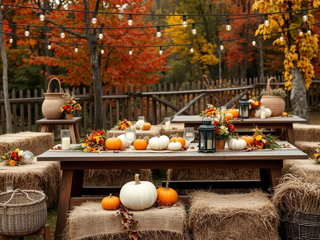 rustic fall wedding shower