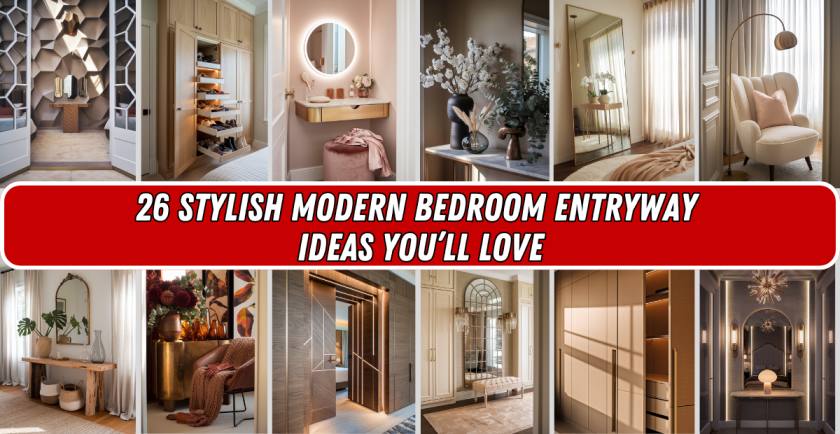 Modern Bedroom Entryway Ideas