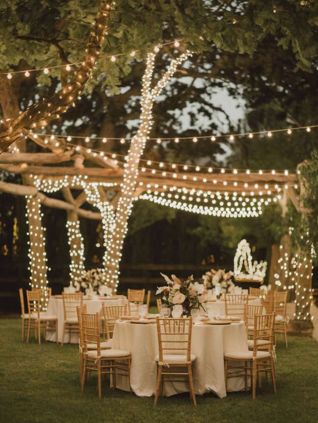 Outdoor Hanging Wedding Decor Ideas