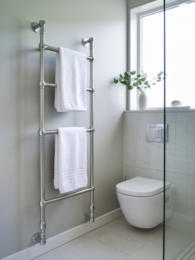 bathroom towel hanging ideas