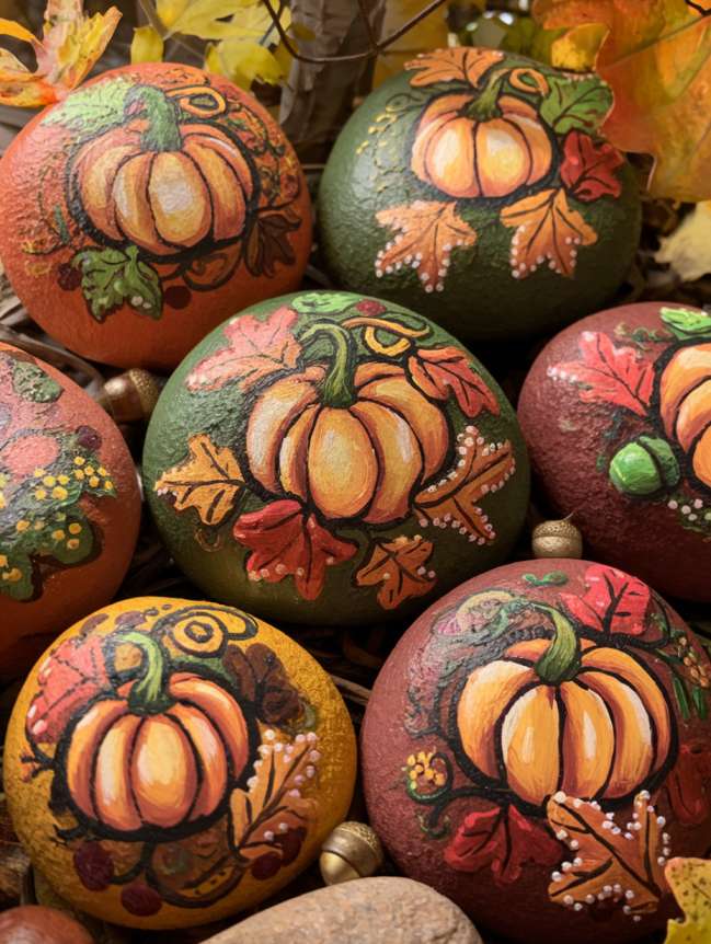 rock painting ideas for veggie garden