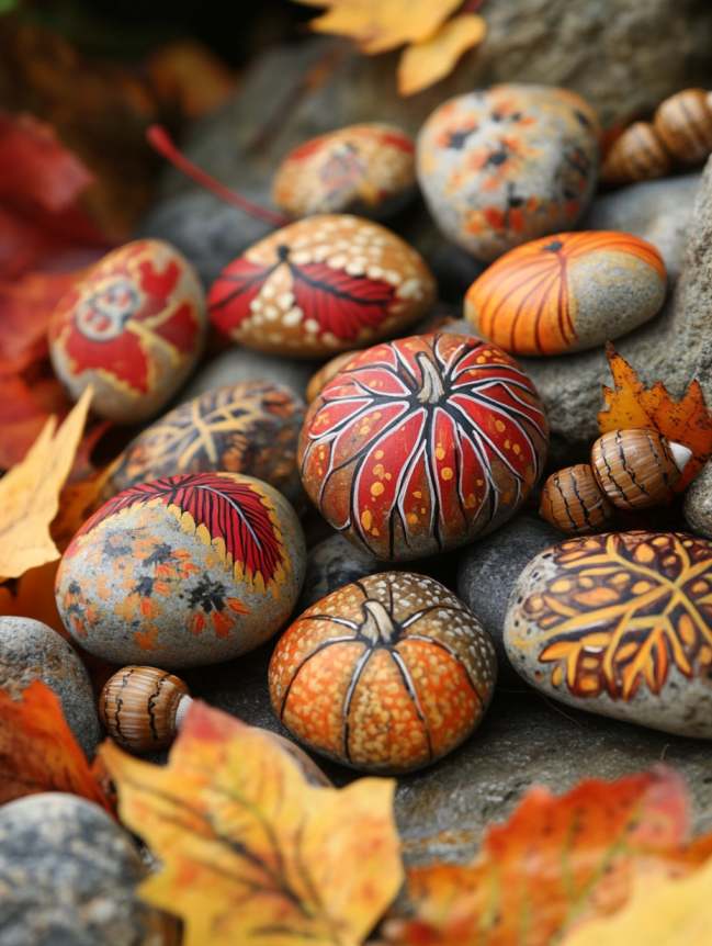 rock painting ideas for veggie garden