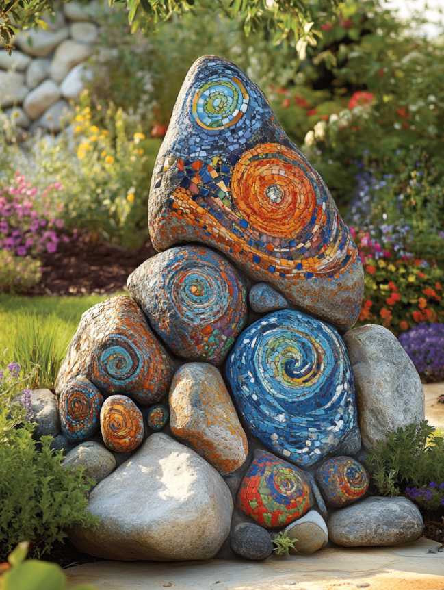 rock painting ideas for veggie garden